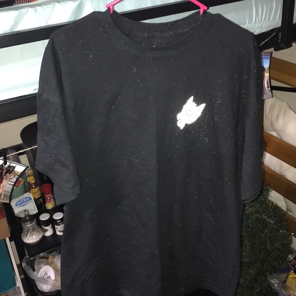 Black Lurking Class T-shirt- reflective size XL - Picture 4 of 5